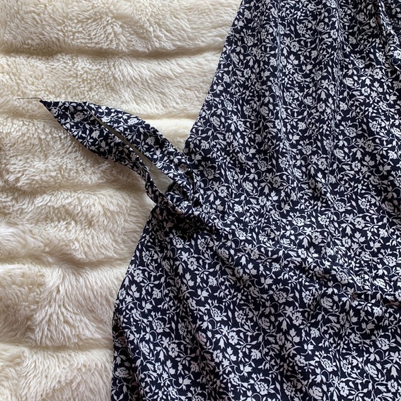 Vtg 80s sleeveless button down drawstring waist vest tunic top S - Picture 10 of 14